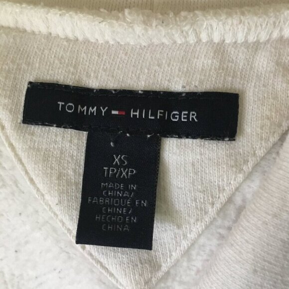 Tommy Hilfiger White kangaroo Pocket Sweater - Picture 5 of 5